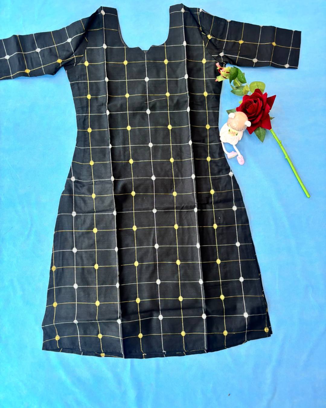 Raw Silk Kurthi