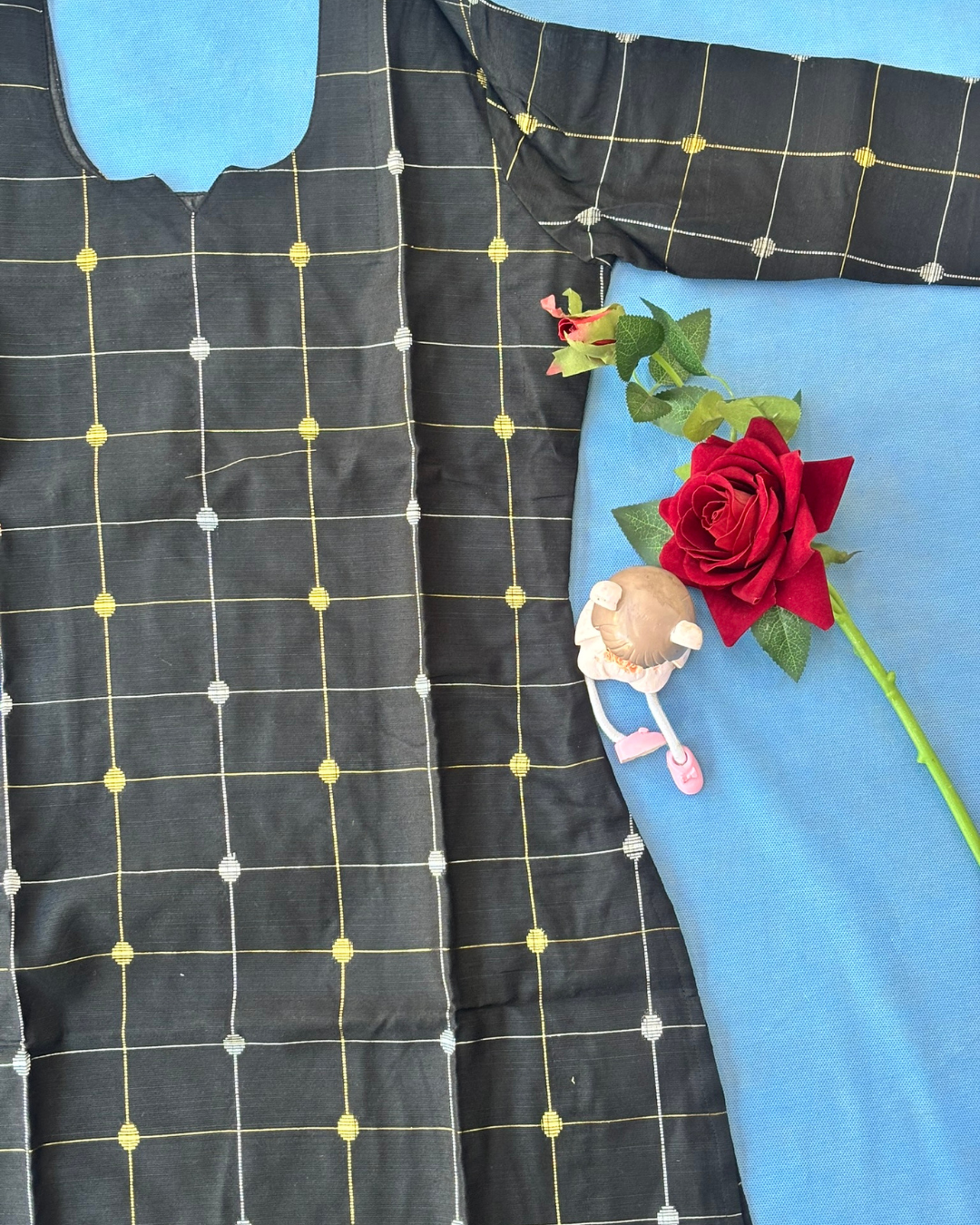 Raw Silk Kurthi