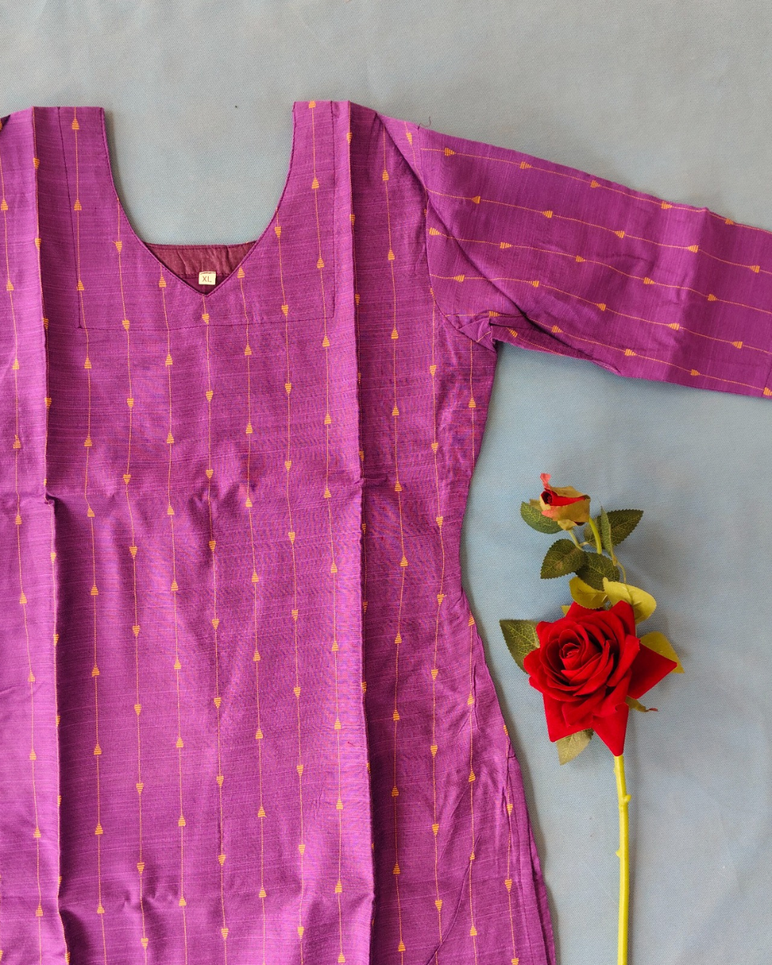Raw Silk Kurthi