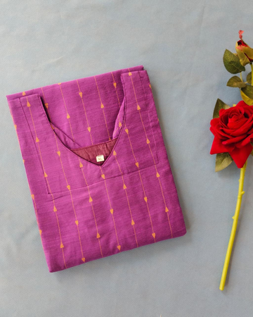 Raw Silk Kurthi