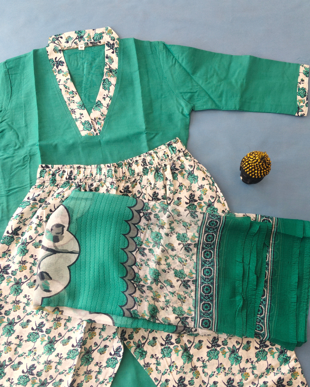 Kalmkari Kurta Set